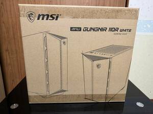 ゲーミングPCケース MSI MPG GUNGNIR 110R WHITE 