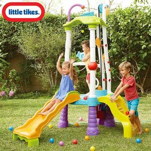 水遊び リトルタイクス ファンゾーン タワークライマー ボール遊び すべり台 室内 屋外 Littletikes 645792 /配送区分B