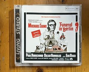パーマーの危機脱出　FUNERAL IN BERLIN サントラ　RCA盤輸入CDオリジナルサウンドトラック　コンラッド・エルファース　映画音楽