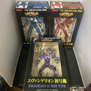 ★☆ツクダホビー エヴァンゲリオンコレクション 初号機 零号機改 弐号機 EVA-00 EVA-01 EVA-01 ジャンク 約42cm Tsukuda Hobby☆★