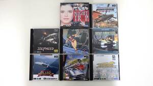 ♯8573【レトロゲーム祭・１円スタート・動作未確認】おまとめ8点 MEGA-CD メガCD JAGUAR XJ220　サンダーホーク など