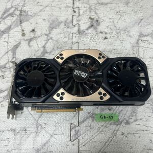 GK 激安 GB-29 グラフィックボード PALiT GTX780 JETSTREAM 3072M GDDR5 384B 認識.画像出力のみ確認 中古品 同梱可能