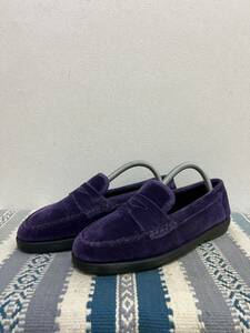 Francesco Velvet Loafer ベロア ローファー 紫 Purple