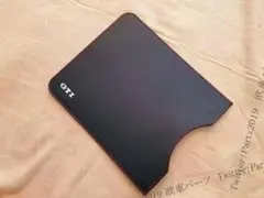 VW　GTI 　iPad カバー 黒/赤 アイパッドカバー　物入れ　マウスパッド