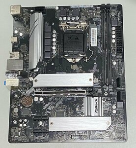 【USB不良等】ASRock B560M 付属品無し 起動遅延有・別途準備必須パーツ有 / LGA1200 Intel第10/11世代 MicroATX BTOタイプPC由来