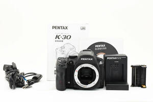 1円出品～　PENTAX K-30 ボディ ブラック ペンタックス 一眼レフカメラ カメラ