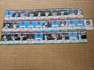 タカラ プロ野球カードゲーム 91年度 中日ドラゴンズ巨人 カードのみ31枚