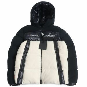 未使用品●2021年製 MONCLER モンクレール MALAVOY/マラボイ POLARTEC フリース切替 ダウンジャケット 希少大きいサイズ5 正規品 メンズ