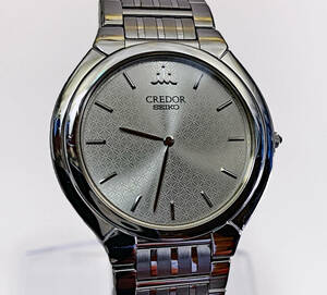 【稼働美品】SEIKO CREDOR セイコー クレドール 2F70-0491 クォーツ ★取説・保証書・あまりコマ付き ★全国送料無料♪