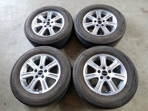 QR5545【送料無料215/65R16】ホンダ純正 Modulo エリシオン クロスロード ヨコハマ 中古夏タイヤSET ■16×6.5J 114.3/5H ET50■