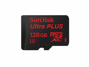 [即決/送料込] SanDisk Ultra PLUS 128GB microSDXC メモリカード 【2万円の品】 SDSDQUP-128G-J35A UHS-1 CLASS10　サンディスク ウルトラ
