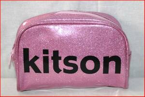 kitson/キットソン◇ポーチ　ピンクラメ