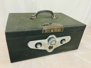 4r2 必見! YAMATO PORTABLE CASH BOX 手提げ金庫 東京製最優秀品 レトロ アンティーク 中古品 現状品 !