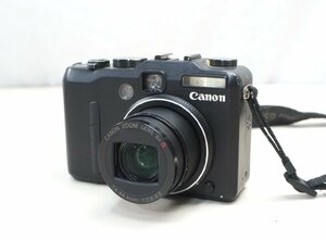 02★【ジャンク品】Canon キャノン PowerShot G9 パワーショットG9 コンパクト デジタルカメラ デジカメ ブラック★504N7　/3ｂ*