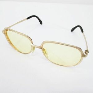 MARWITZ マルヴィッツ メガネ 眼鏡 フルリム 度入り 130 マットゴールド系 イエローレンズ アイウェア 服飾小物 メンズ レディース