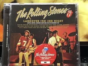 （R）ローリング・ストーンズ★Landover 1981 2nd Night 2CD