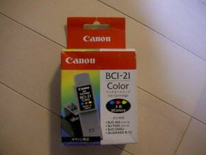 純正　キャノン　BCI-21　カラー　新品未開封　送料220円