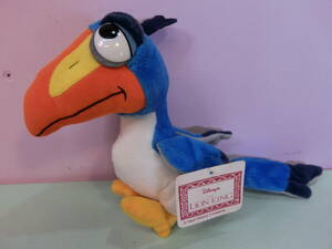 ディズニー ライオンキング◆ザズー ぬいぐるみ人形 26cm ビンテージ◆Disney The Lion King Zazu Plush