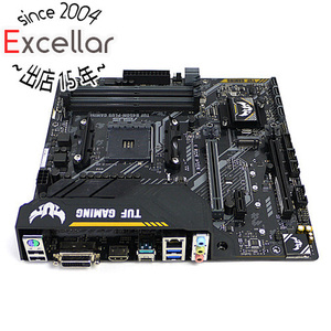 【中古】ASUS製 MicroATXマザーボード TUF B450M-PLUS GAMING SocketAM4 [管理:1050020815]