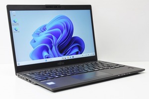 ノートパソコン Windows11 中古 富士通 LIFEBOOK U939 軽量 777g 第8世代 Core i5 SSD256GB メモリ8GB 13.3 カメラ 薄型 Windows10