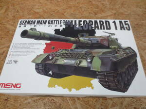 100-B⑤117 MENTS-015 モンモデル 1/35 ドイツ主力戦車 レオパルト1A5 モンモデル プラモデル 未開封