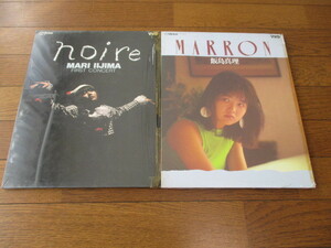 VHD/ 飯島真理　Noire First Concert　&　MARRON　ビデオディスク2枚