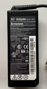Lenovo　ThinkPadX201用　ACアダプタ（65W、20V）と　おまけのリチウムバッテリー
