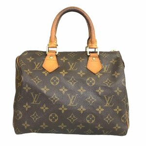 【1円～】ルイヴィトン LOUIS VUITTON バッグ ハンドバッグ ボストンバッグ モノグラム スピーディ25 M41528 SP1918 レザー ブラウン 中古