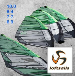 ◎LOFTSAILS ロフトセイル4枚セット／ウインドサーフィン セイル／SKY BLADE1枚 RACING BLADE3枚（逗子市引き取り限定）美品