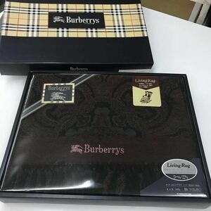 【新品】 バーバリー ショール 膝掛け 大判 BURBERRYS ストール 1枚 日本製 エンジ色 ダークカラー