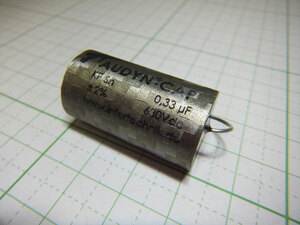 オーディンキャップ　SN-0.33μF/630V フィルムコンデンサー（1個）自作スピーカー　ハイエンド