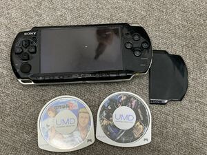 SONY ソニー PSP-3000 動作未確認 現状品 ソフトおまけつき 6516