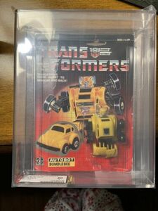 Transformers G1 Chinese Reissue 1990 Bumblebee AFA 40 G 40/80/85 Sealed 海外 即決