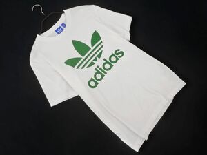 adidas originals アディダスオリジナルス ロゴ プリント Tシャツ sizeS/白 ■◆ ☆ edc5 メンズ