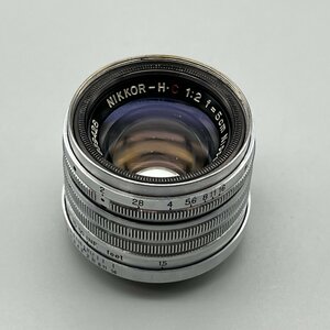 NIKKOR-H・C 5cm f2 ニッコール Nippon Kogaku Japan 日本光学 Leica ライカ Lマウント ダブルヘリコイドを搭載し、近接撮影可能なレンズ