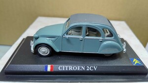 スケール 1/43 CITROEN 2CV ！ フランス 世界の名車コレクション！ デル プラド カーコレクション！ 右ライト欠落！