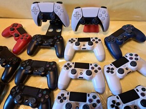 SONY PlayStation PS 5 / 4【 CFI-ZCT1J / DUALSHOCK 4 】コントローラー 通電確認済み まとめ売り 部品取り扱い(ジャンク)