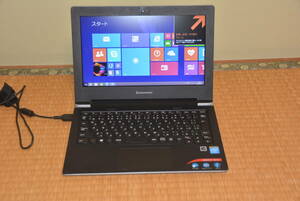 レノボ　Lenovo S21e-20 中古品 動作品♪ Win8.1 Celeron N2840 2.16GHz メモリ 2GB eMMC 64GB