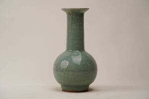 中国 古美術 青磁 龍泉窯 唐物 官窯 花瓶 古玩 花器 瓶