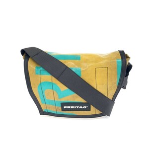 ◆FREITAG フライターグ ショルダーバッグ◆ マスタード PVC リサイクル素材 メンズ Serie G5.1 斜め掛け bag 鞄