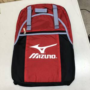 23 mizuno ラケットバッグ バックパック 赤 中古 未使用 長期保管品 テニス tennis bag ラケット リュック