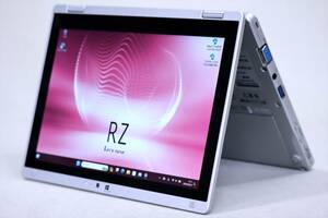 【1円～】Windows11搭載！超軽量745ｇ！10.1型WUXGA液晶コンパクト2-in-1タブレット！CF-RZ5 m5-6Y57 8Ｇ SSD256G ACアダプタ付属