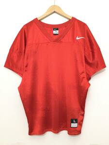 NIKE ナイキ 半袖Tシャツ トレーニングウェア スポーツウェア ユニフォーム メンズL〜 赤系 ワンポイントロゴ 大きめ 良品 ドライTシャツ