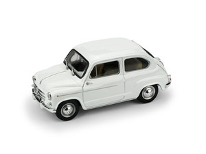 新品未開封 S=1/43 brumm ブルム R316-12 Fiat フィアット600D Berlina 1960 Bianco 白 現状渡し