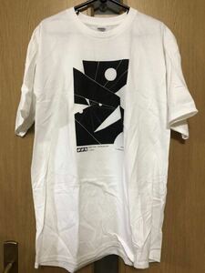 DEMDIKE STARE Tシャツ ホワイト サイズL dub techno ダブテクノ デムダイクステア modern love モダンラブ