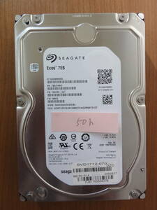 使用50時間 SEAGATE ST1000NM0055 1TB HDD 3.5インチ