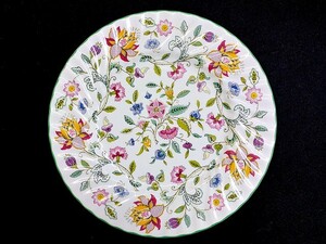 3QV売切！税無し☆ミントン☆ハドンホール☆プレート☆ディナー皿☆27cm☆英国製☆MINTON☆HADDON HALL☆現状☆現品限り☆0223-11