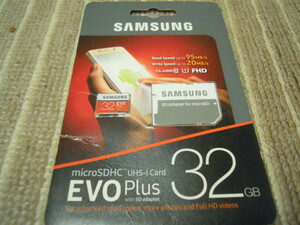 Samsung EVO Plus 32GB microSDHC UHS-I U1 95MB/s Full HD 