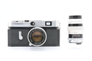 Canon VIL(6L)型 + 50mm F1.8 + 100mm F3.5 キヤノン フィルムカメラ レンズ2本セット
