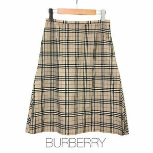 BURBERRY ,バーバリー ,スカート ,プリーツ ,三陽商会, 38サイズ